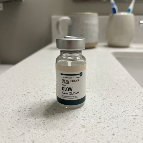 Gen GLOW (BPC + GHK-Cu + TB500 ) - 70mg photo review