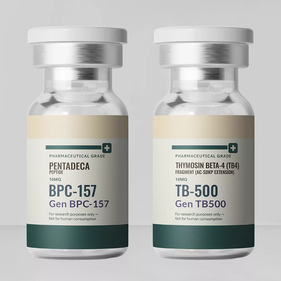 Wolverine Stack (BPC-157 10mg + TB500 10mg) - 20mg
